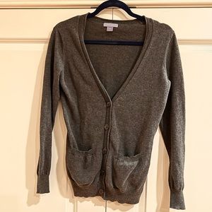 LAURA SCOTT - GRAY CARDIGAN